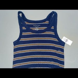 American Eagle Striped Tank Top